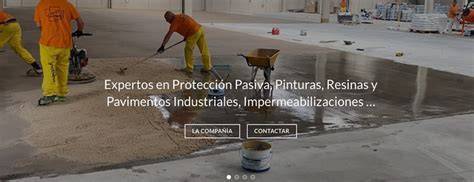 infografico de pavimentos y pinturas industriales