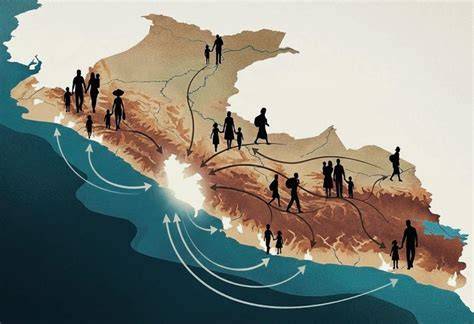 mapa de migración de trabajadores de la construcción