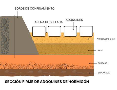 colocación de pavimento tresbolillo ilustración explicación
