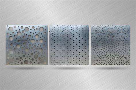 materiales de chapa perforada (tipos y usos)