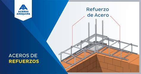 refuerzo estructural con barras de acero