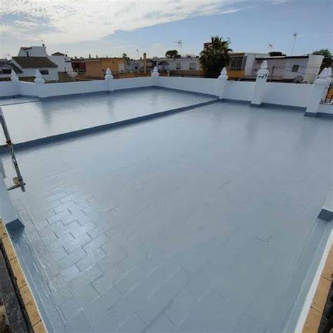 caucho gris impermeabilizante en terrazas