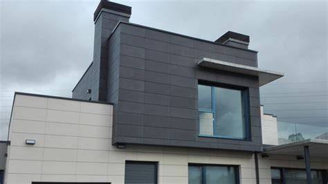 fachadas ventiladas en vivienda unifamiliar