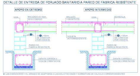 ilustración de forjado sanitario y altura