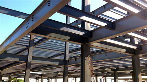 estructura metalica con vigas de acero