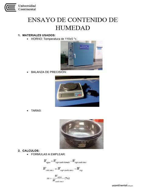 diagramas de pruebas de humedad en hormigón