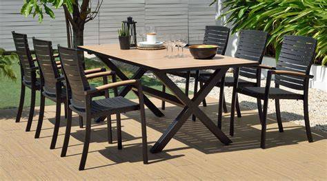 mesa de escayola para exterior робusta