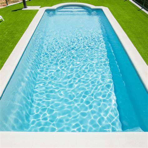 fibra de vidrio piscina infografía de mantenimiento