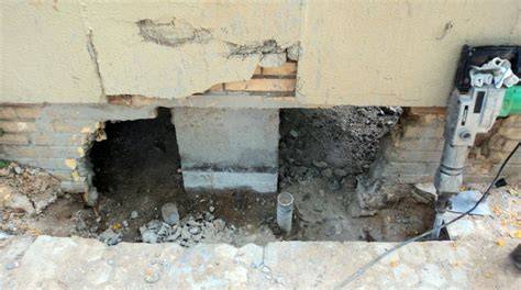 Recalce de cimentación con micropilotes en edificio histórico