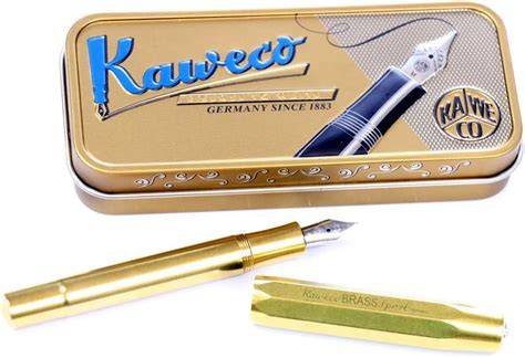 imagen de plumas Kaweco y su diseño octogonal