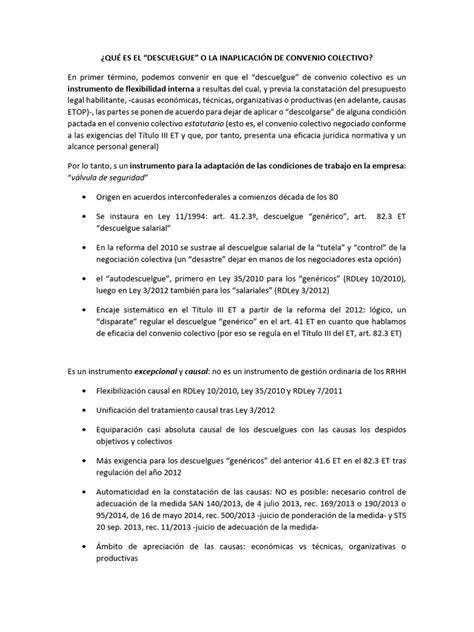 descuelgue convenio colectivo arbitraje