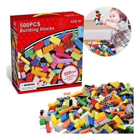 set de construcción plástico piezas