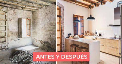 casos de rehabilitación casa de pueblo antes y después