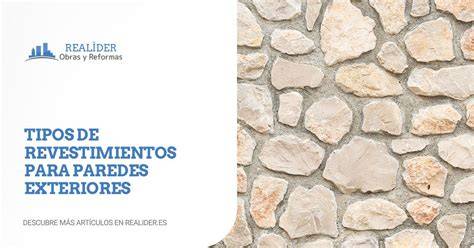 imagen de diferentes tipos de revestimientos
