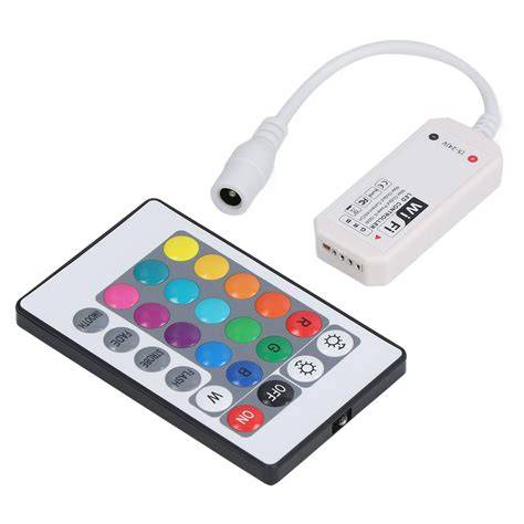 iluminación LED y control remoto