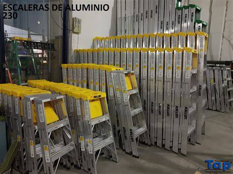 comparativa de escaleras de aluminio