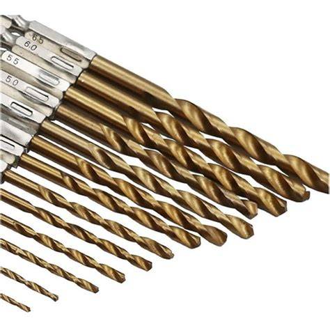 aplicaciones brocas titanio HSS madera metal