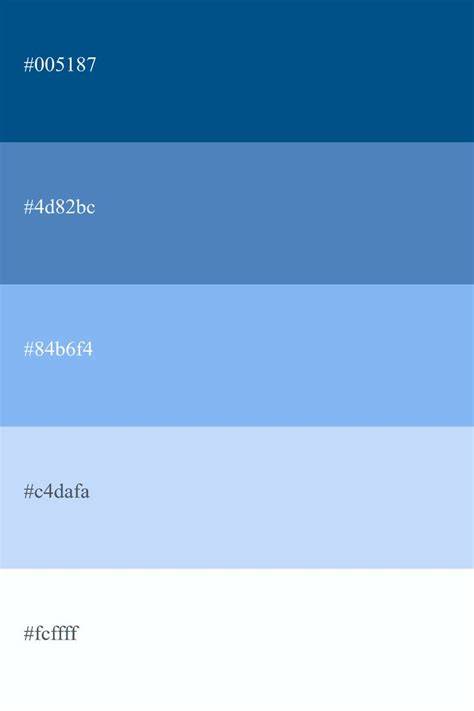 Combinaciones de tonos azules con neutros