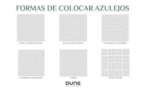 Planos de azulejos rectangulares y cuadrados