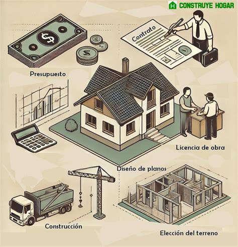 flujos de construcción paso a paso