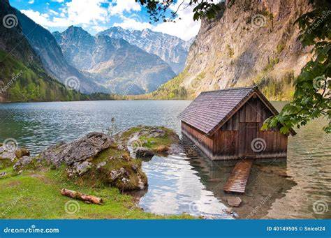 disposición de la casa y lago Obersee