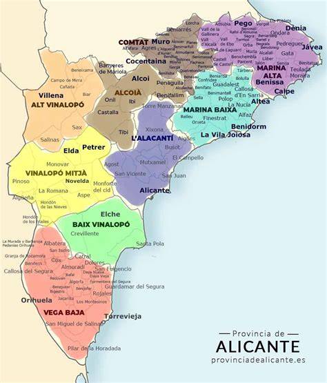 infraestructura y viviendas mixtas en Alicante (mapa y plantas)