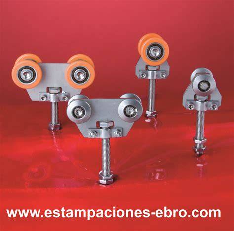 carriles y rodamientos para puertas correderas diagrama (infografía)