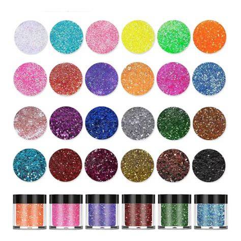 glitter colores brillantes decoracion interior