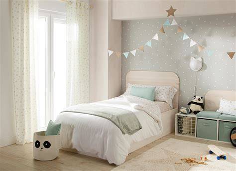 habitación infantil con purpurina suave