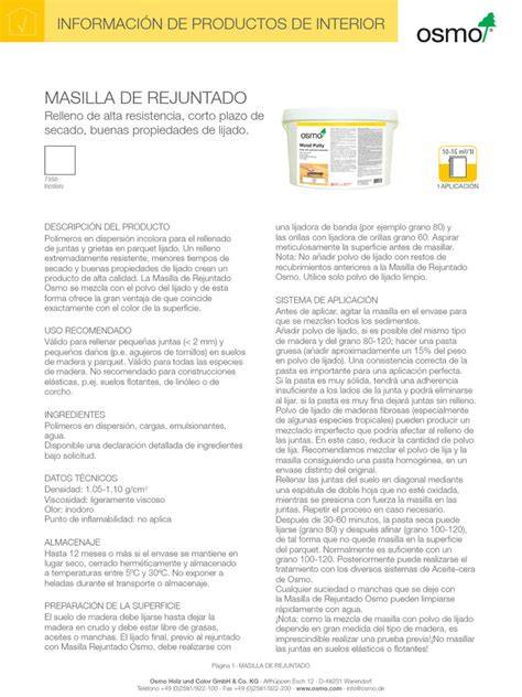 masilla para rejuntado ourense infografía