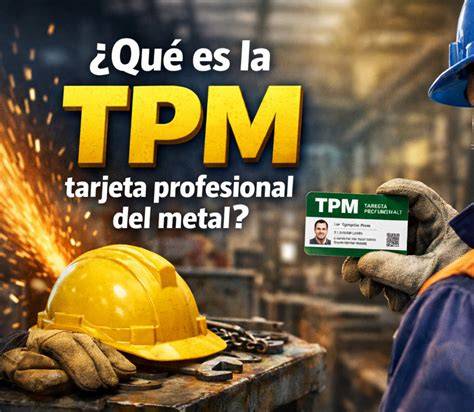 Aplicaciones de la Tarjeta TPM en obras y metal