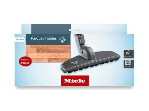 parquet Twister y accesorios en uso