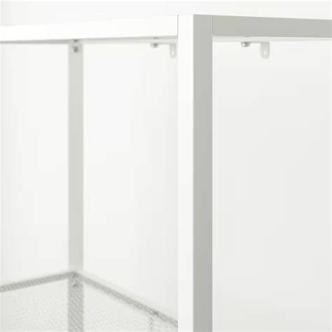 Baggebo estantería blanca y compacto (malla integrada)