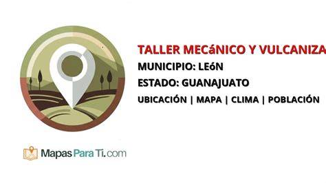 mapa de ubicación de taller en León (tema imagen)