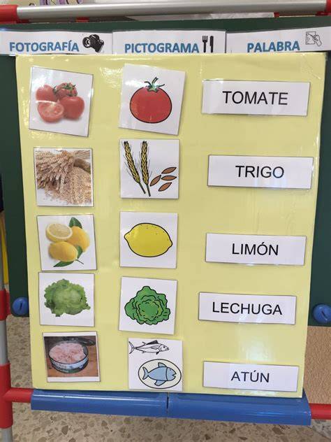 panel educativo de frutas y verduras (panel informativo)