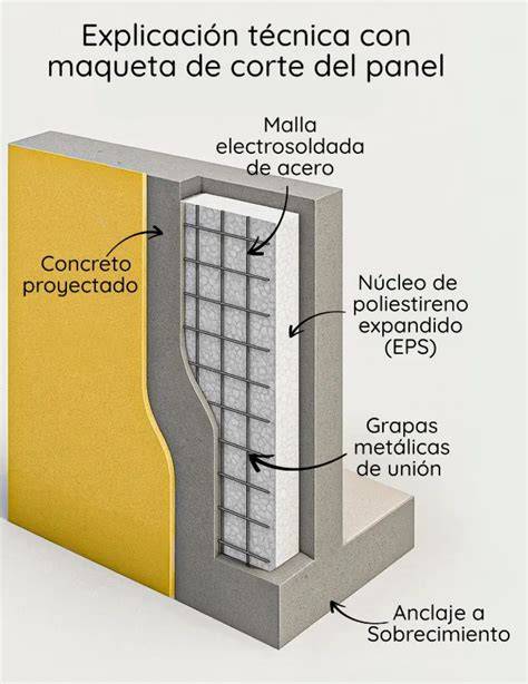 Instalación de paneles EPS en fachada