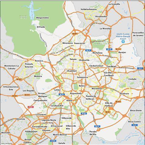 Mapa de ubicación de ALTEC en Madrid
