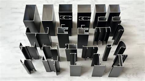 esquema de perfiles de aluminio para camión