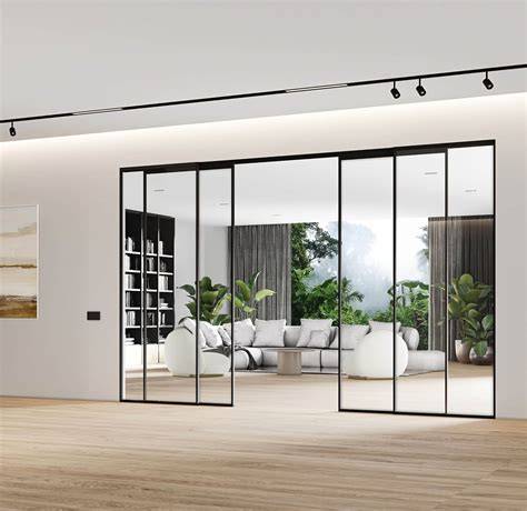 Puerta corredera cristal en Alhambra (esquema y distribución)
