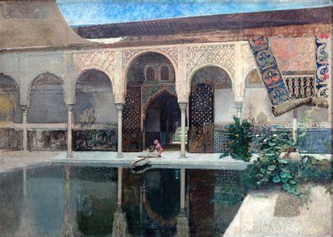hallazgo de Fortuny: patio de la Alberca