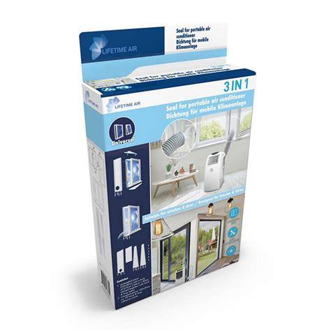 Ilustración de Kit Universal de Aislamiento para Ventanas Lifetime Air