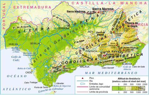 Mapa de acueductos y ciudades béticas